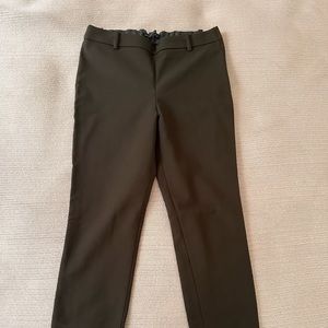 Zara Woman olive trouser